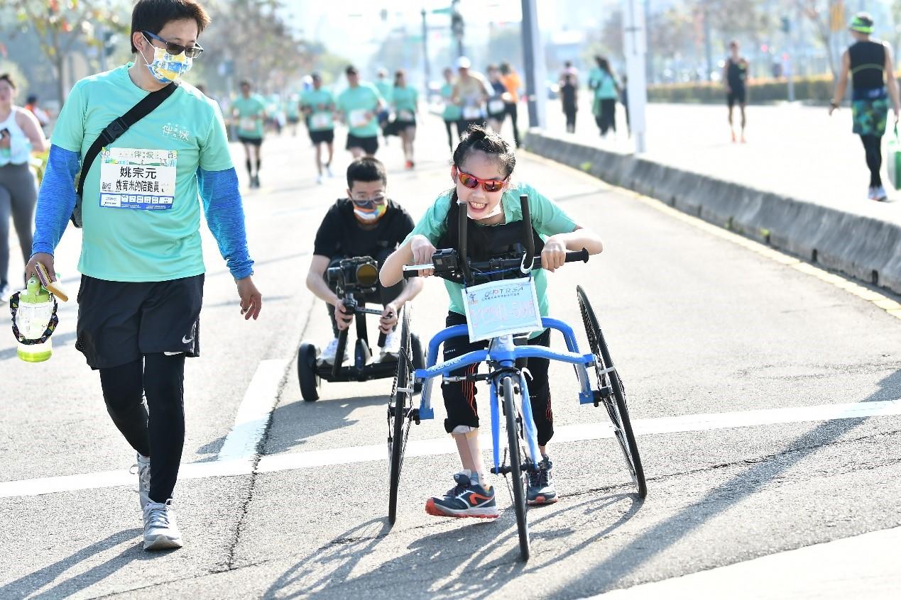A new chapter of sports history in Taiwan! The Lobsang Run attracts more than 250 disabled runners (2022-03-23)